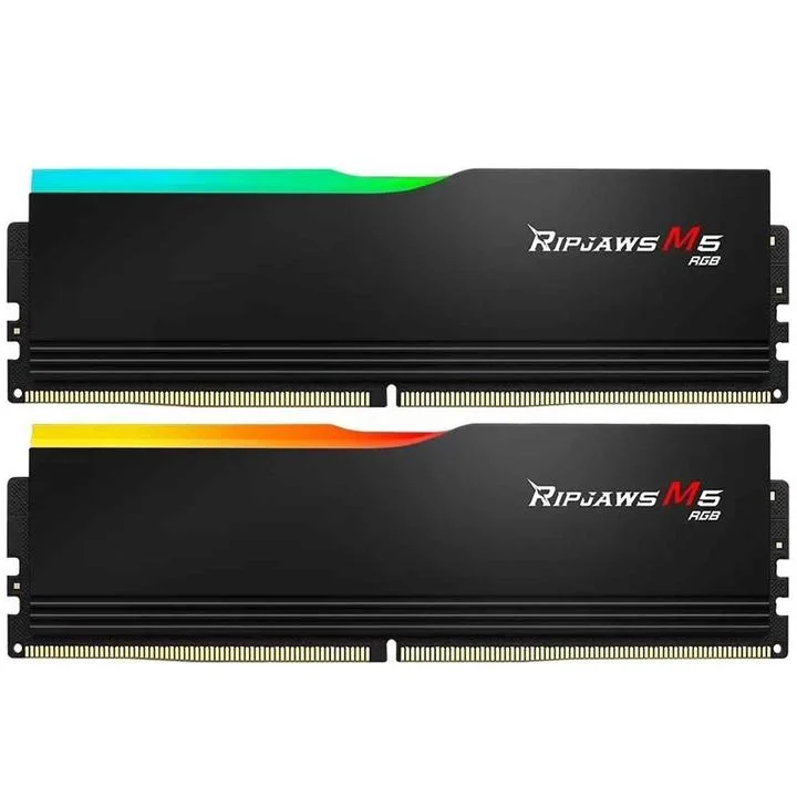 Kit Barrettes mémoire 32Go (2x16Go) DIMM DDR5 Corsair Vengeance RGB  6800MHz (Noir)