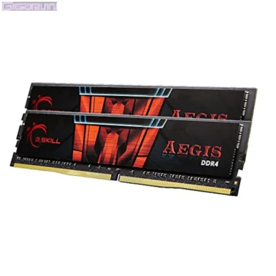 Kit Barrettes mémoire 16Go (2x8Go) DIMM DDR4 Corsair Vengeance LPX  2400Mhz (Rouge)