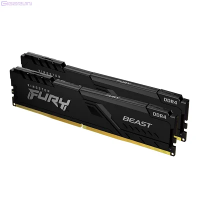 Barrette mémoire 32Go DIMM DDR4 Kingston Fury Beast  3200Mhz (Noir)