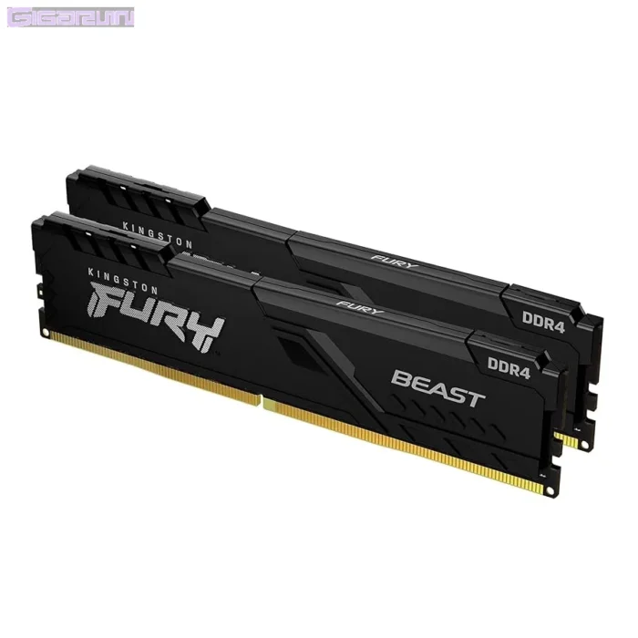 Barrette mémoire 32Go DIMM DDR4 Kingston Fury Beast  3200Mhz (Noir) – Image 2