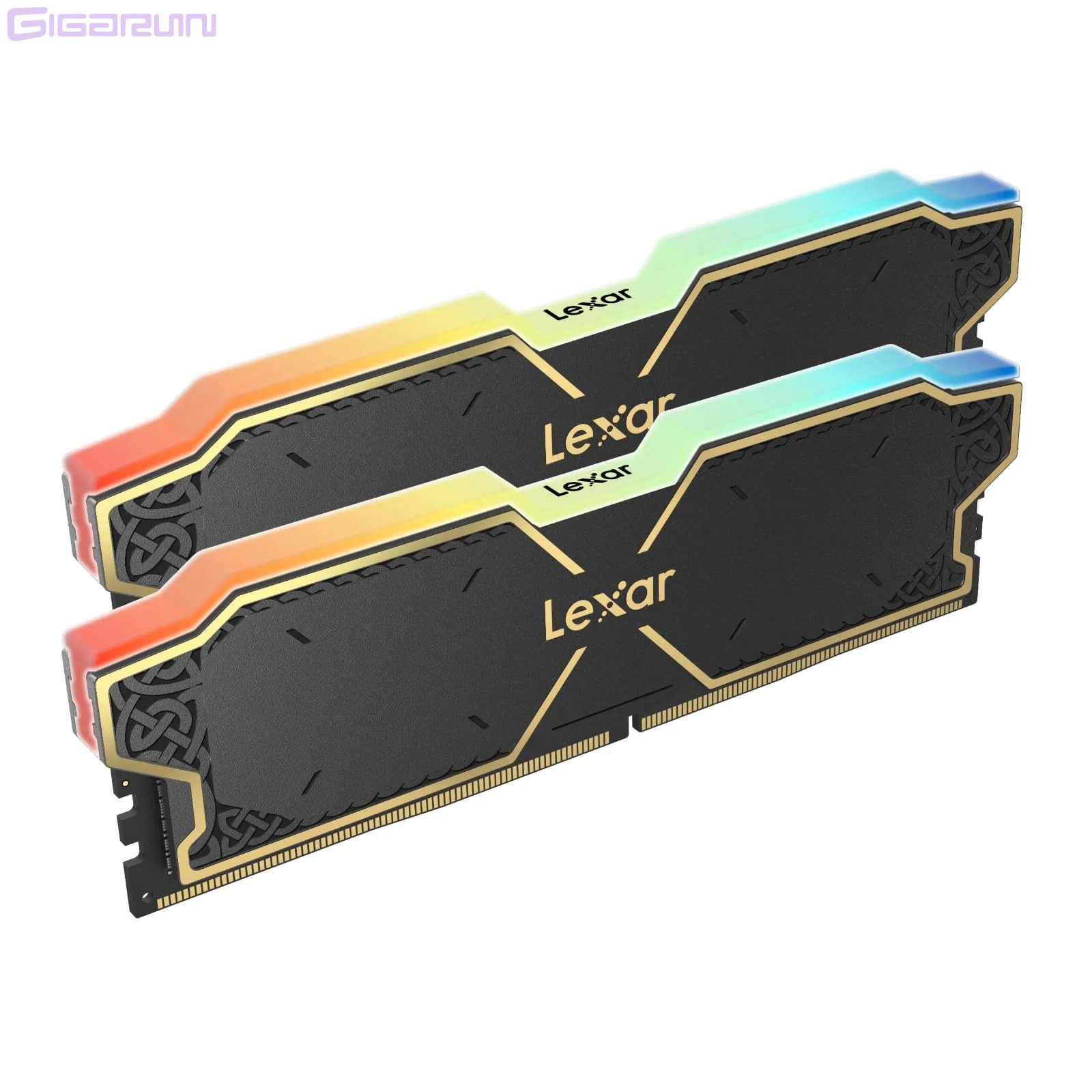 Kit Barrettes mémoire 32Go (2x16Go) DIMM DDR5 Lexar Thor RGB 6000MHz (Noir) – Image 2
