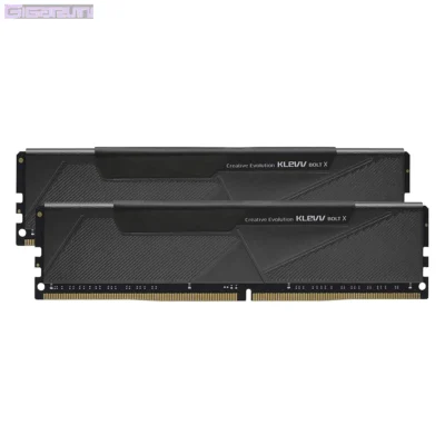 Kit Barrettes mémoire 32Go (2x16Go) Klevv Gaming BOLT X  3600Mhz (Noir)