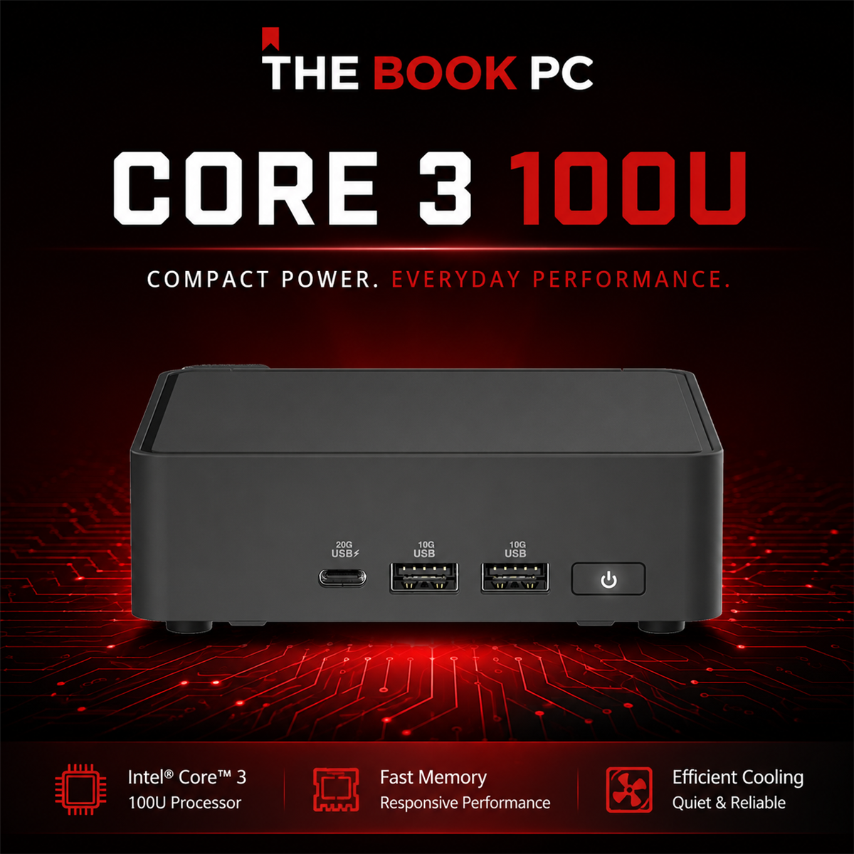 Mini PC/Barebone Asus Kit NUC 15 Pro Slim NUC15CRK - Core 3 100U – Image 2