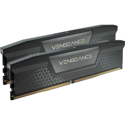 Kit Barrettes mémoire 32Go (2x16Go) DIMM DDR5 Corsair Vengeance  6000MHz CL30 (Noir)