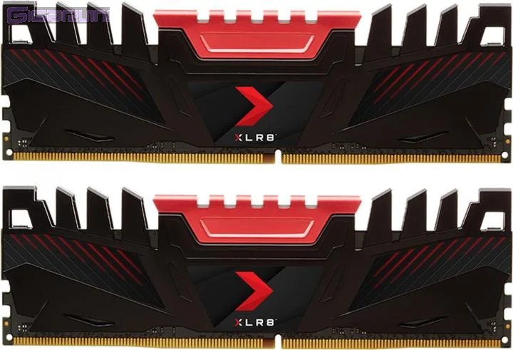 Kit Barrettes mémoire 32Go (2x16Go) DIMM DDR5 PNY XLR8 Gaming Mako  6400MHz (Noir) – Image 4