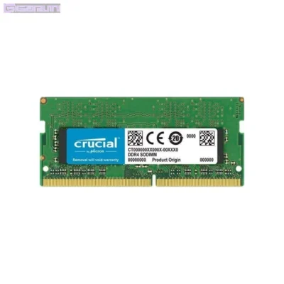 Barrette mémoire SODIMM 32Go DDR4 Crucial 3200Mhz (Vert) Version OEM (Tray)