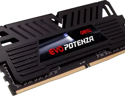 Kit Barrettes mémoire 32Go (2x16Go) DIMM DDR4 GeIL Pristine 2666Mhz (Noir)