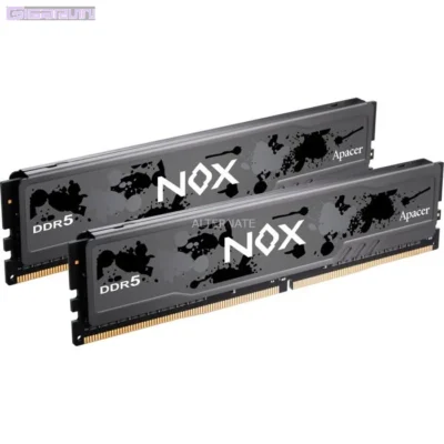 Barrette mémoire 16Go DIMM DDR5 Apacer Nox  5200MHz (Noir)