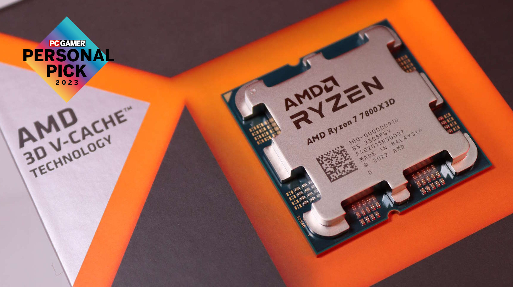 Processeur AMD Ryzen 7 7800X3D (5 Ghz) AM5 - Version OEM (Tray) – Image 2