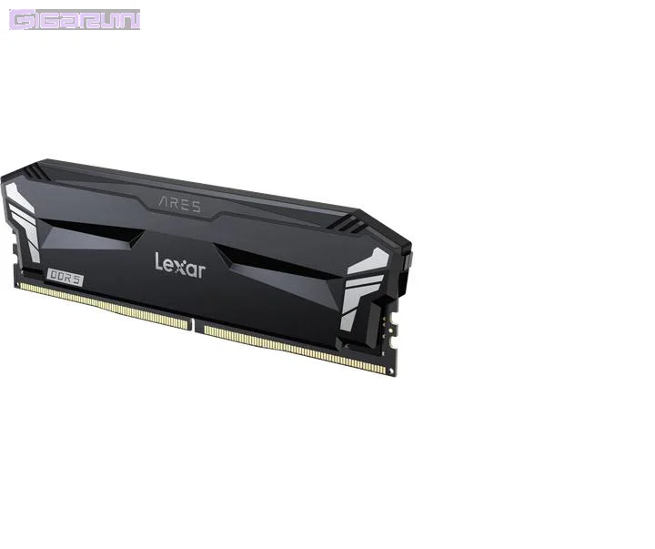 Kit Barrettes mémoire 32Go (2x16Go) DIMM DDR5 Lexar Ares RGB 6000MHz (Noir)