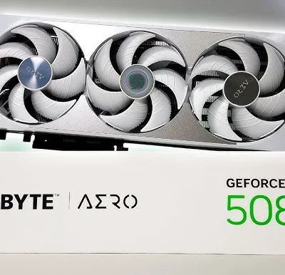 Carte Graphique Gigabyte GeForce RTX 5080 Aero OC SFF