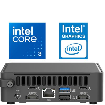 Mini PC/Barebone Asus Kit NUC 15 Pro Slim NUC15CRK - Core 3 100U