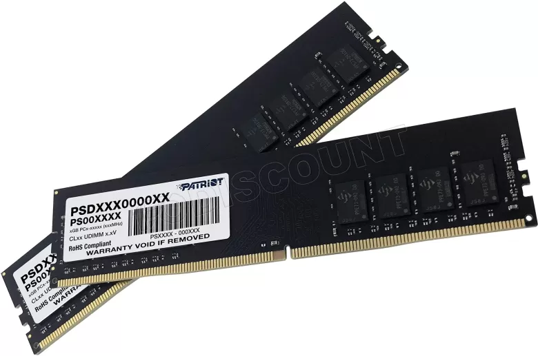 Kit Barrettes mémoire 32Go (2x16Go) DIMM DDR4 Patriot Signature Line  3200Mhz (Noir) – Image 3