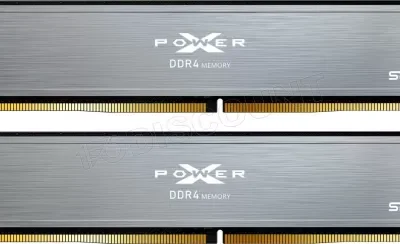 Kit Barrettes mémoire 32Go (2x16Go) DIMM DDR4 Silicon Power XPower Pulse 3200Mhz (Gris)