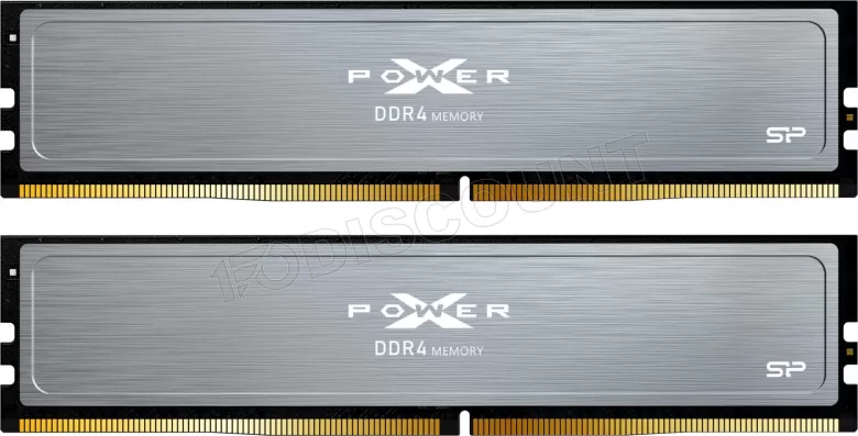 Kit Barrettes mémoire 32Go (2x16Go) DIMM DDR4 Silicon Power XPower Pulse 3200Mhz (Gris) – Image 3