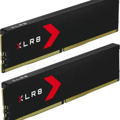 Kit Barrettes mémoire 32Go (2x16Go) DIMM DDR5 PNY XLR8 Gaming Epic-X 6400MHz CL36 (Noir)
