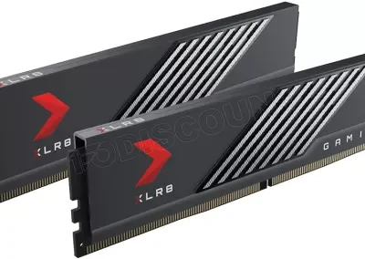 Kit Barrettes mémoire 32Go (2x16Go) DIMM DDR5 PNY XLR8 Gaming Mako  6400MHz (Noir)
