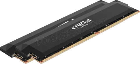 Kit Barrettes mémoire 64Go (2x32Go) DIMM DDR5 Crucial Pro OC Gaming 6000MHz (Blanc) – Image 3