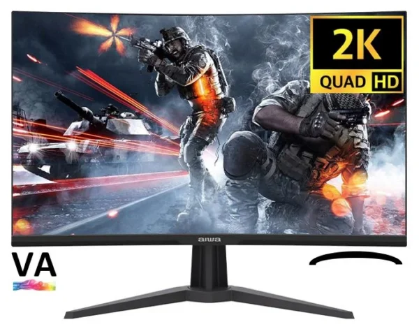 LED 32 incurvé * AIWA NPC MD320C Gaming G5 2ms QHD 165Hz 2HDMI/DP