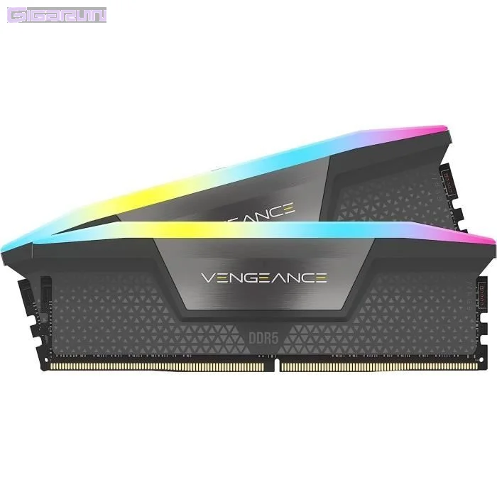 Kit Barrettes mémoire 32Go (2x16Go) DIMM DDR5 Corsair Vengeance RGB  5200MHz CL40 (Noir) – Image 3
