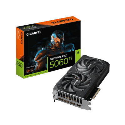 Carte Graphique Gigabyte GeForce RTX 5060 Ti Windforce 8Go