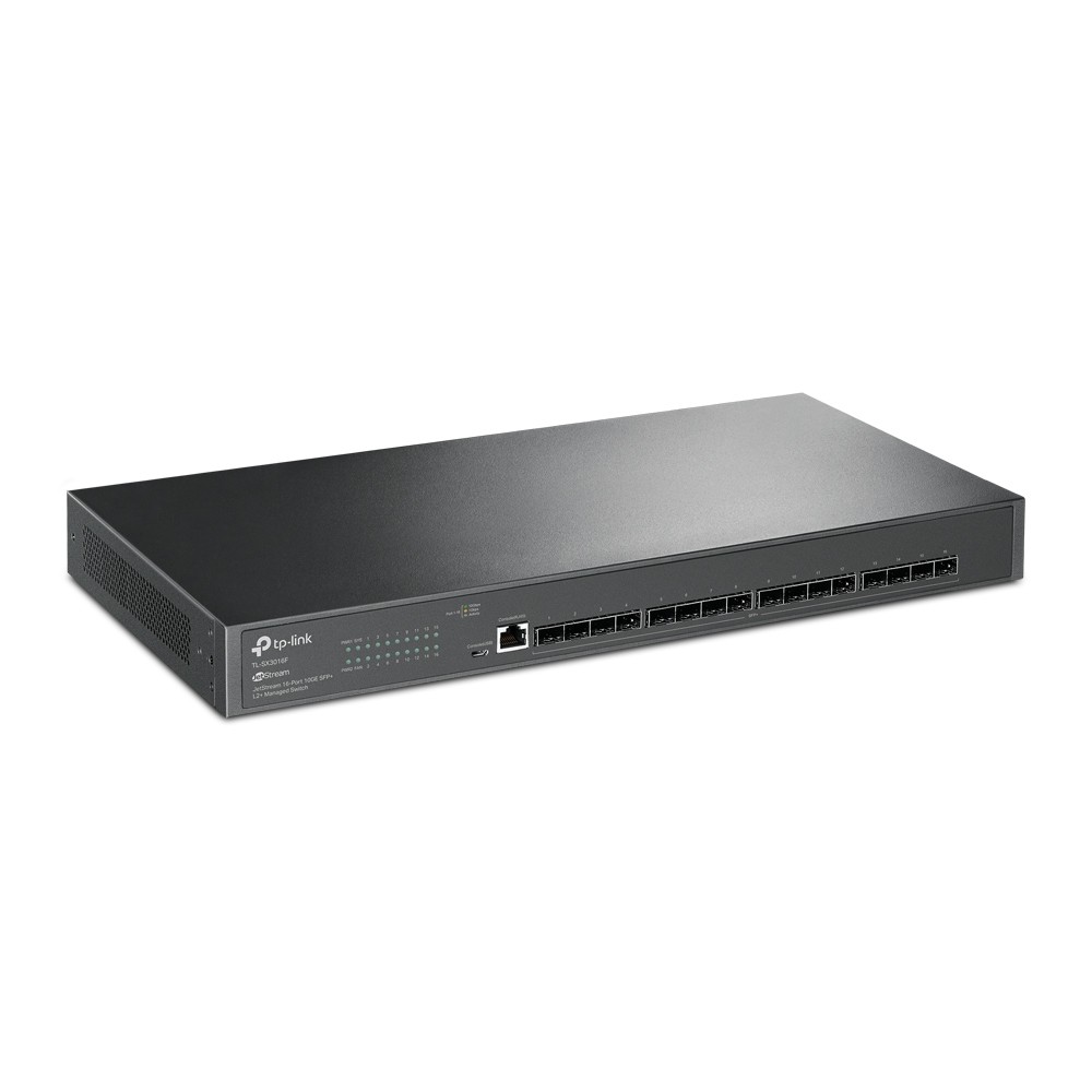 TP-Link JetStream TL-SX3016F commutateur réseau Géré L2+/L3 Noir – Image 2