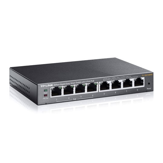 TP-LINK TL-SG108PE * SWITCH 8 ports GbLAN dont 4xPoE (55W) EasySmart – Image 2
