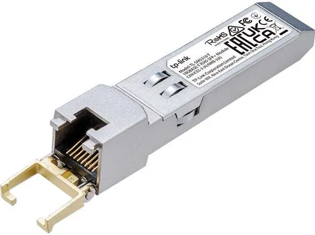 TP-LINK 10GBASE-T RJ45 SFP+ Module 10Gbps RJ45 Copper