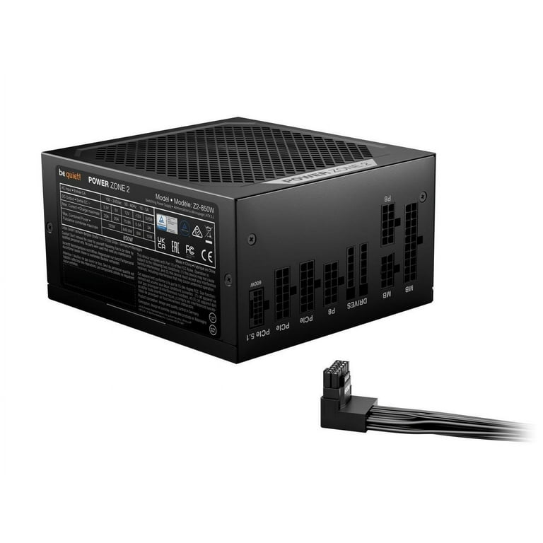 ALIMENTATION BE QUIET ATX 850W – 80+Platinum Power Zone 2 Noir