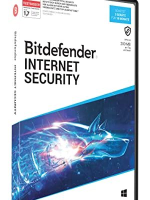 Bitdefender Internet Security 3-PC 1 an