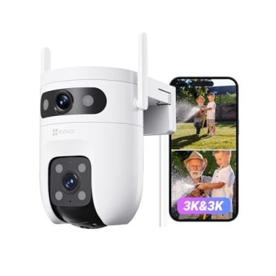 BCS BCS-L-THOME01 Caméra extérieure Wi-Fi 4 MP avec reconnaissance de personnes et LED IR