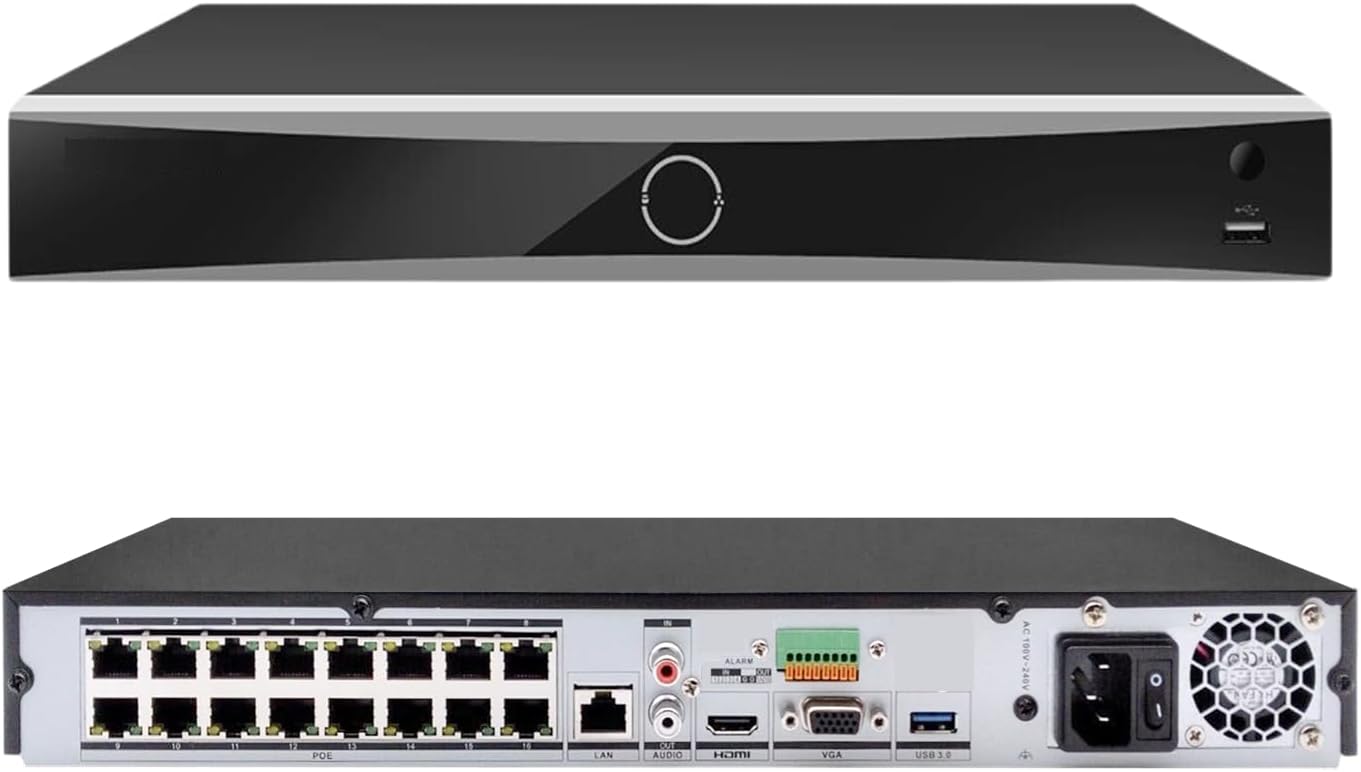 Hikvision DS-7616NXI-K2/16P(D) NVR PoE 16 canaux 1U K Series AcuSense 4K