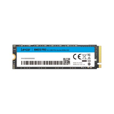 Disque SSD Lexar NM610 Pro 1To – NVMe M.2 Type 2280