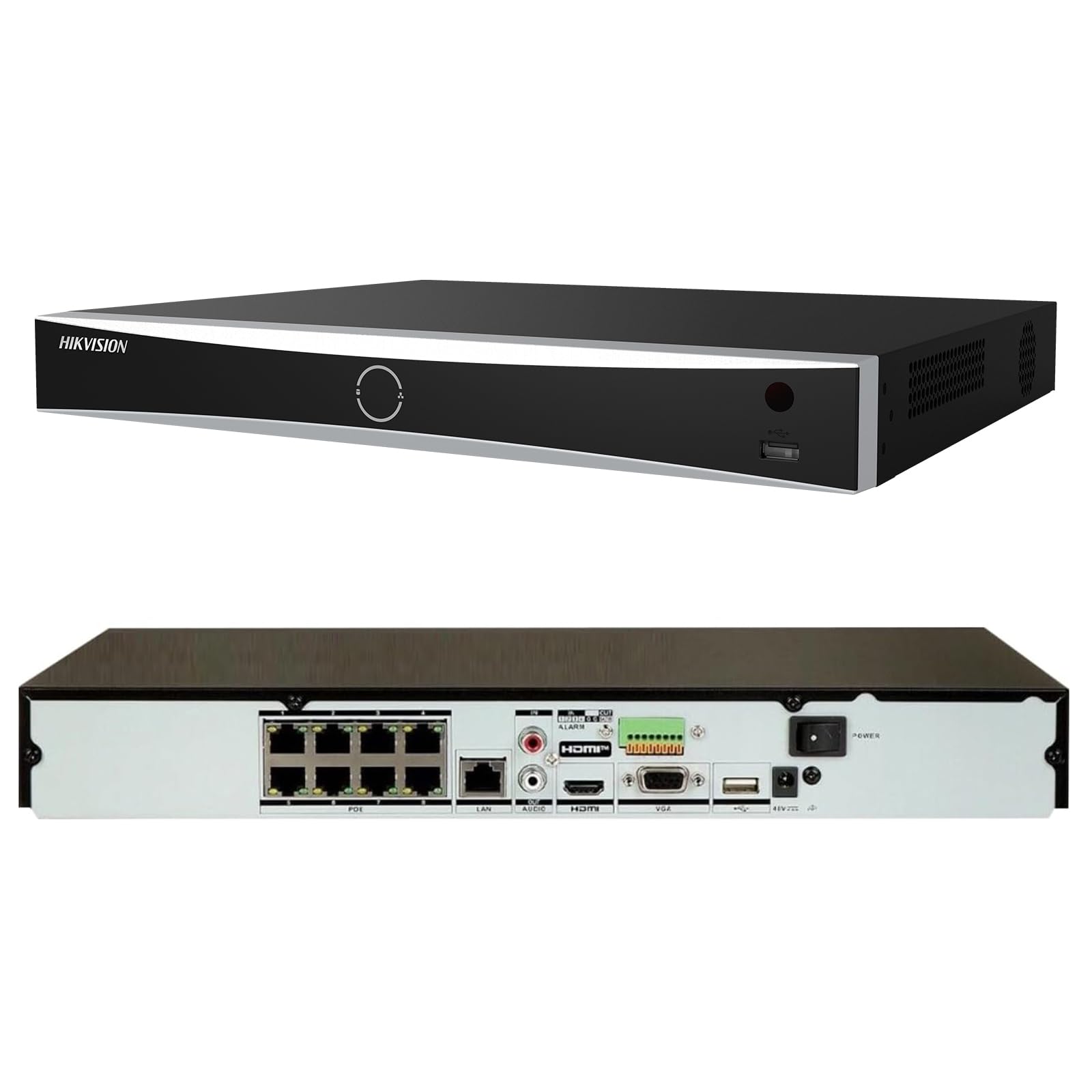 Hikvision DS-7608NXI-K1/8P(D) NVR PoE 1U 8 canaux K Series AcuSense 4K
