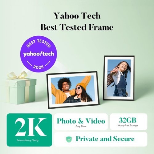 Cadre photo Numérique Lexar Pexar PX-110 11″ tactile (Noir) – Image 4