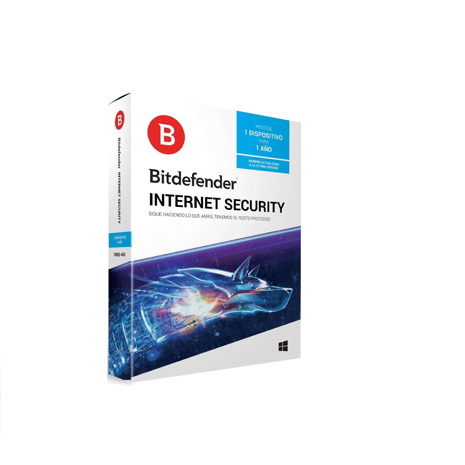 Bitdefender Internet Security 5-PC 1 an