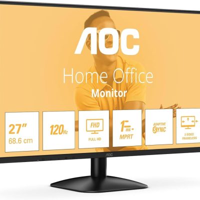 Ecran AOC 27' 16:9 IPS 100Hz 1920x1080 D-SUB x 1 HDMI x 1x 1.4