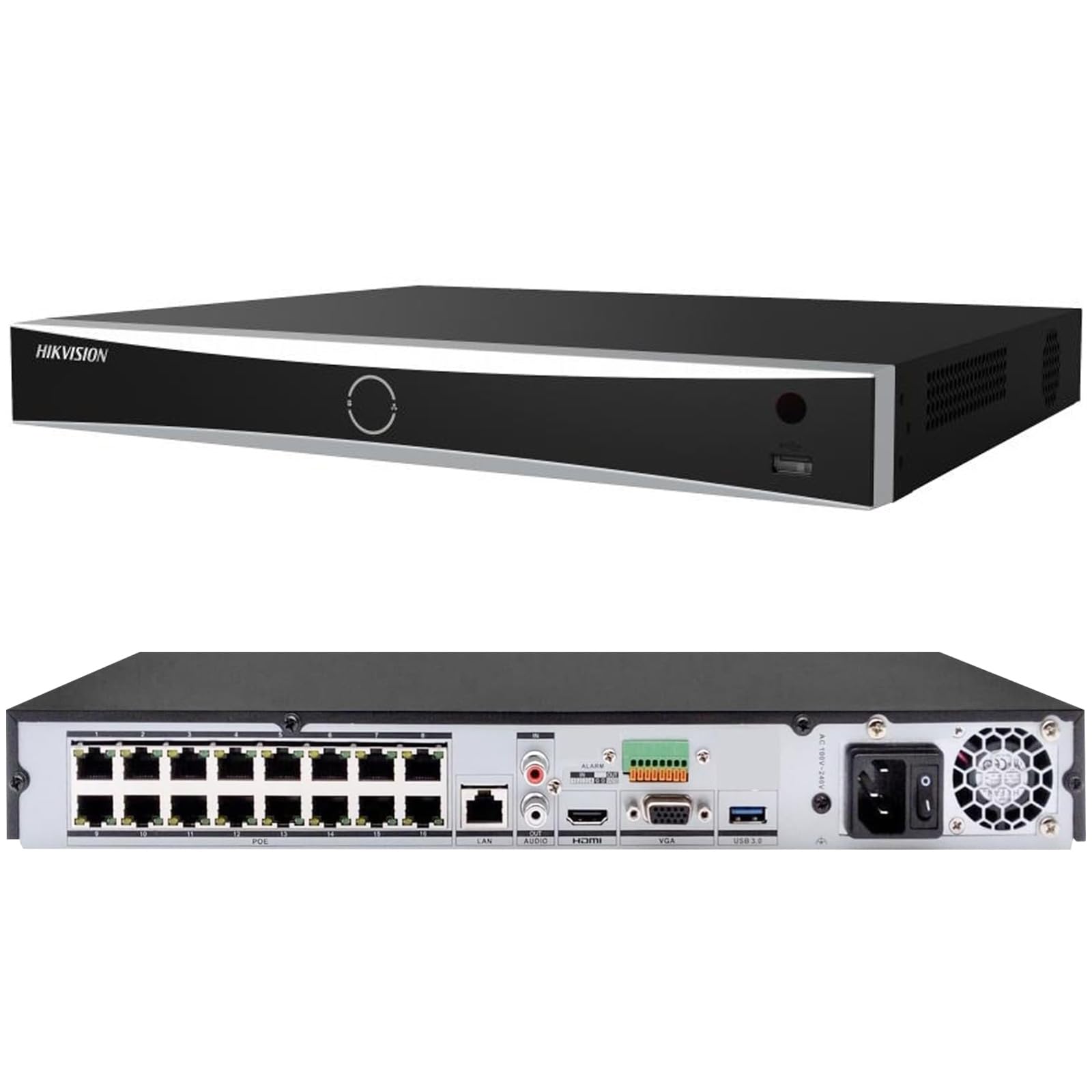 Hikvision DS-7616NXI-I2/S(E) 16-ch 1U AcuSense 4K NVR – Image 2