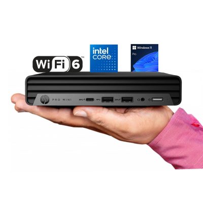 PC HP Pro 400 G9 (Mini) i5-14500T 16/512Go NVMe WiFi6 UHD770 W11Pro