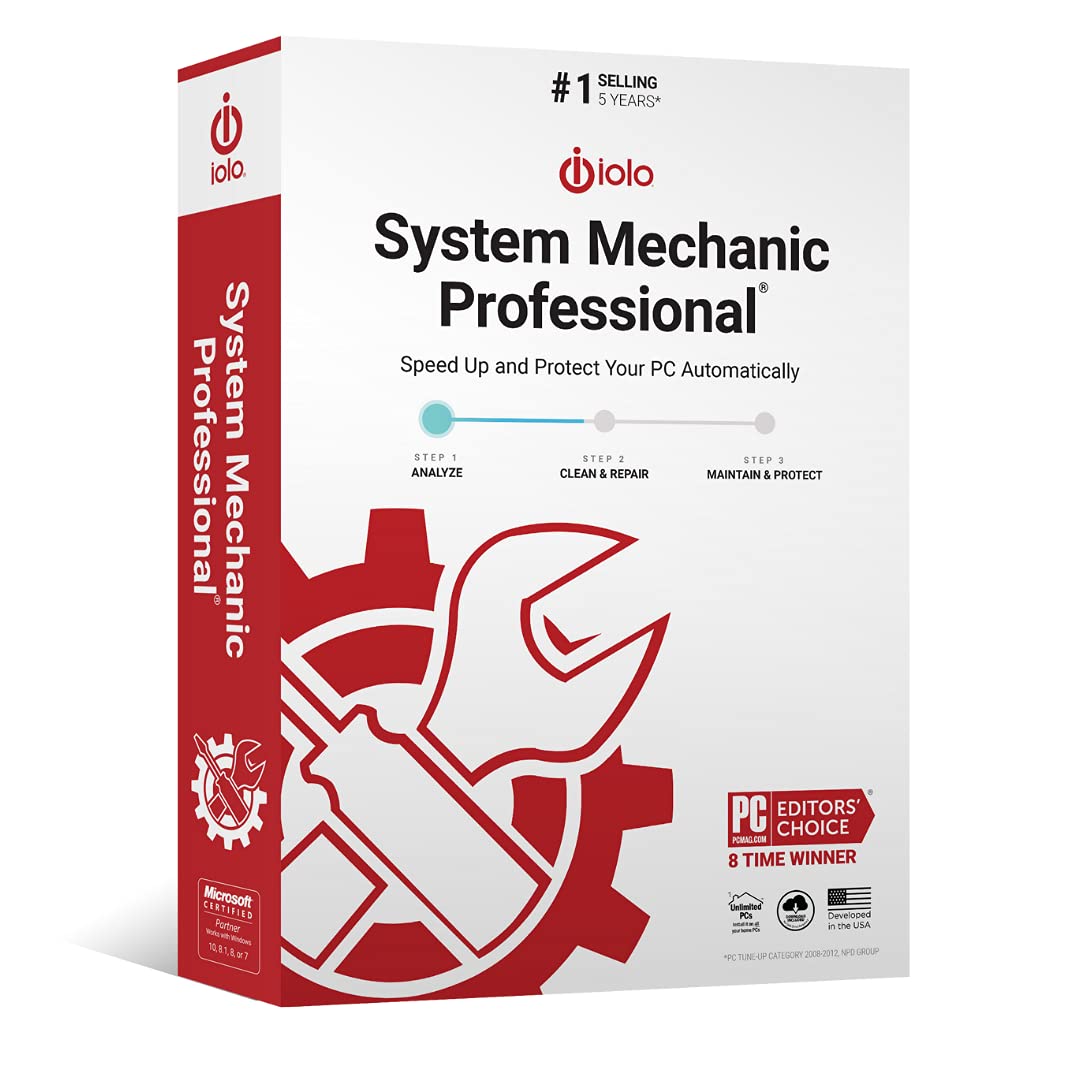 Iolo System Mechanic Family License 1 an