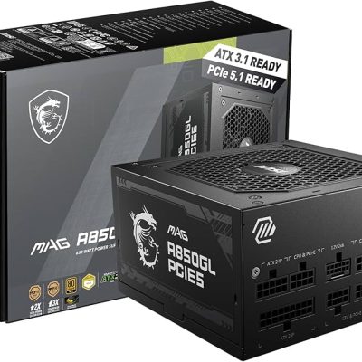 ALIMENTATION MSI ATX 850W 80+ GOLD FM - MAG A850GL