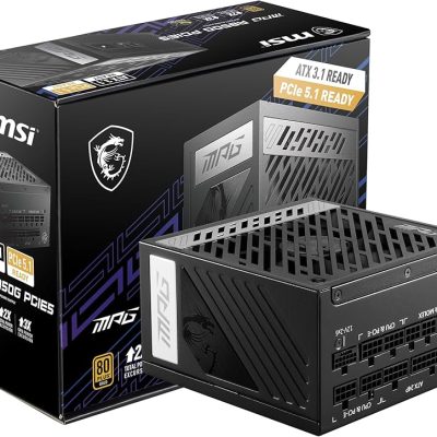 Alimentation ATX MSI MPG A850G PCIe5 - 850W (Noir) * MPG A850G PCIE5