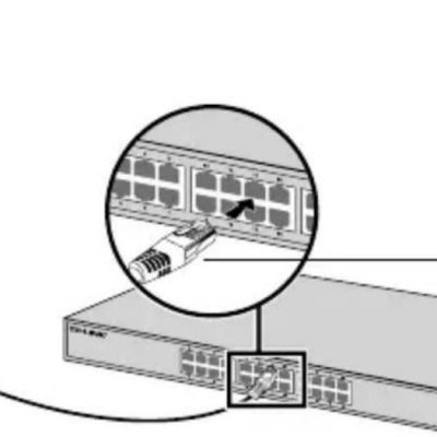 TP-LINK TL-SG1024DE * SWITCH 24xGbL manageable VLAN QoS, rackable