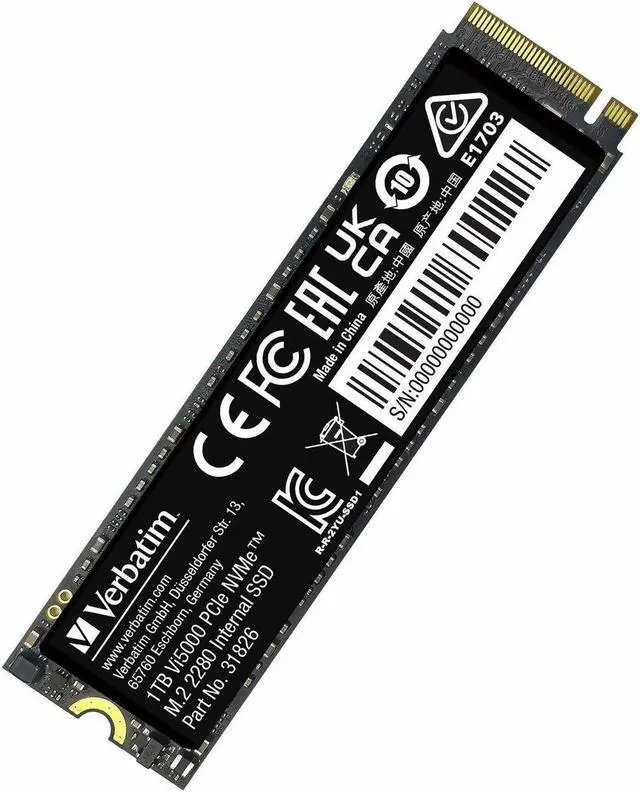 Disque SSD Verbatim Vi5000 1To – NVMe M.2 Type 2280 – Image 3