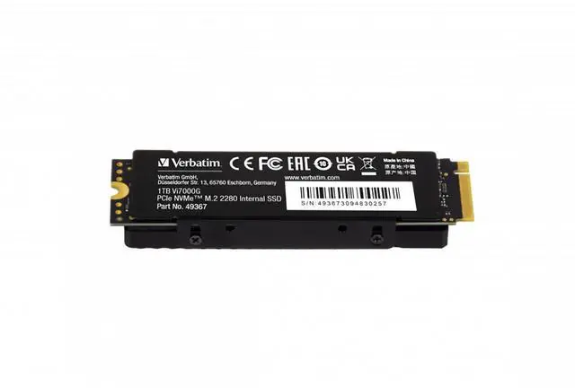 Disque SSD Verbatim Vi7000G 4To – NVMe M.2 Type 2280