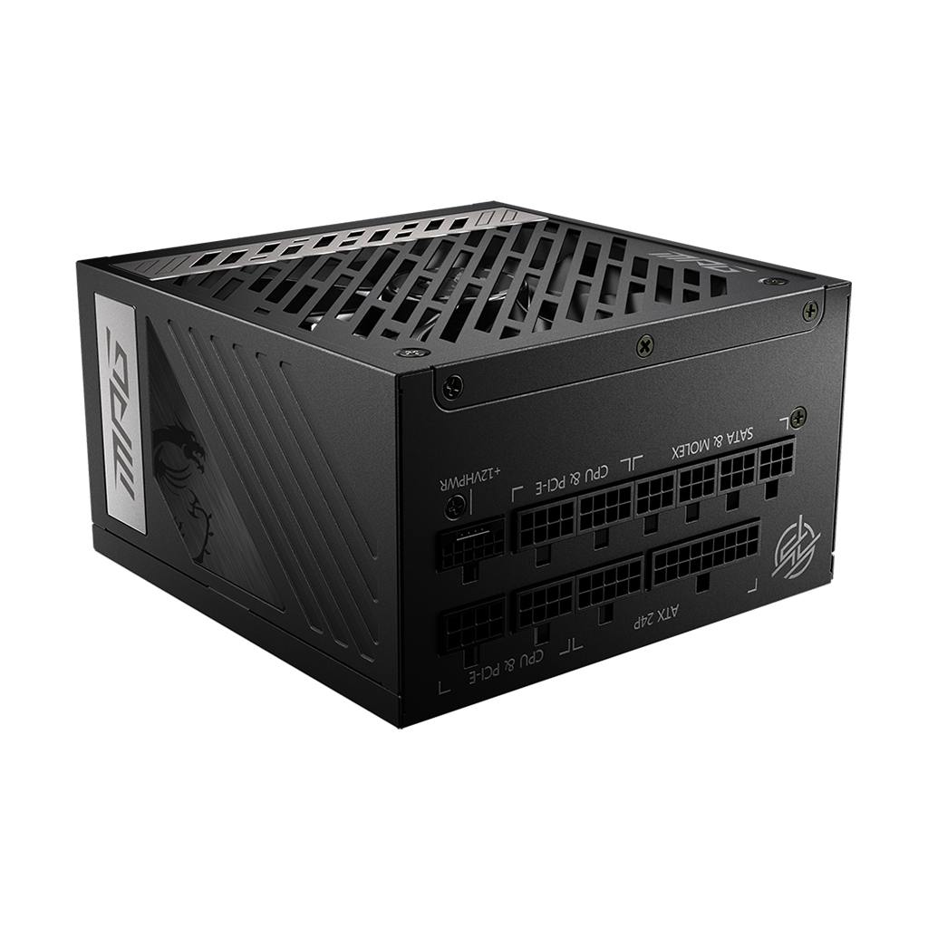 Alimentation ATX MSI MPG A850G PCIe5 – 850W (Noir) * MPG A850G PCIE5 – Image 2