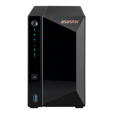 Serveur NAS Asustor Drivestor 2 Pro Gen2 AS-3302T- V2 - 2 baies (Noir)
