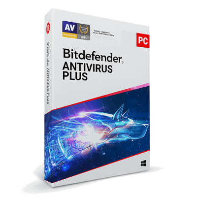 Bitdefender Antivirus Plus 3-PC 1 an