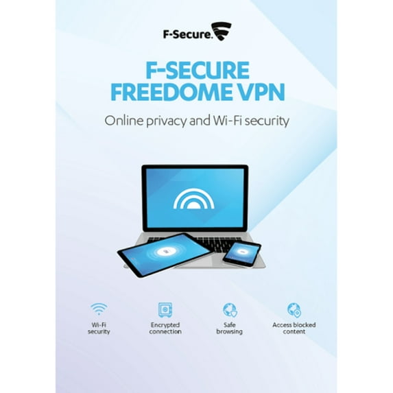 F-Secure Freedome VPN 5-Devices 1 an