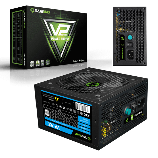 ALIMENTATION GameMAX VP-700 Value 80+ Bronze ATX 12cm – Image 2